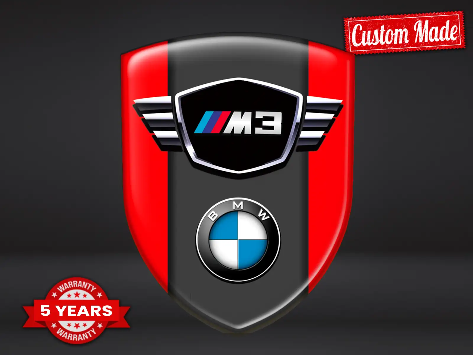 BMW Fensteraufkleber Trucks Exklusiv Minimal Professionell